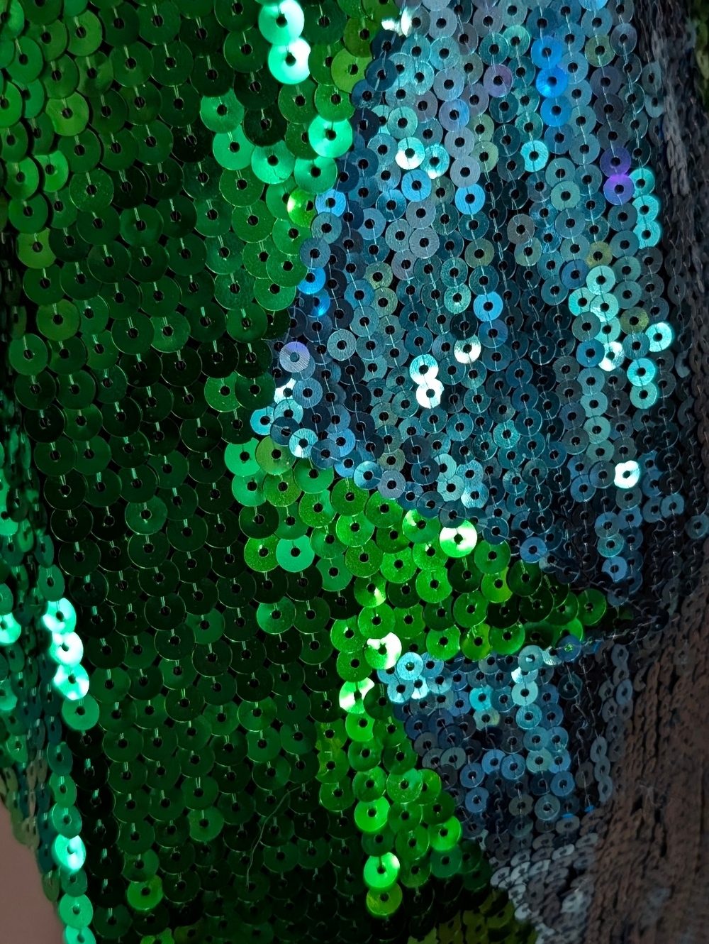 St Patrick's Day Sequin Front Dress (XL) - Picture 5 of 8